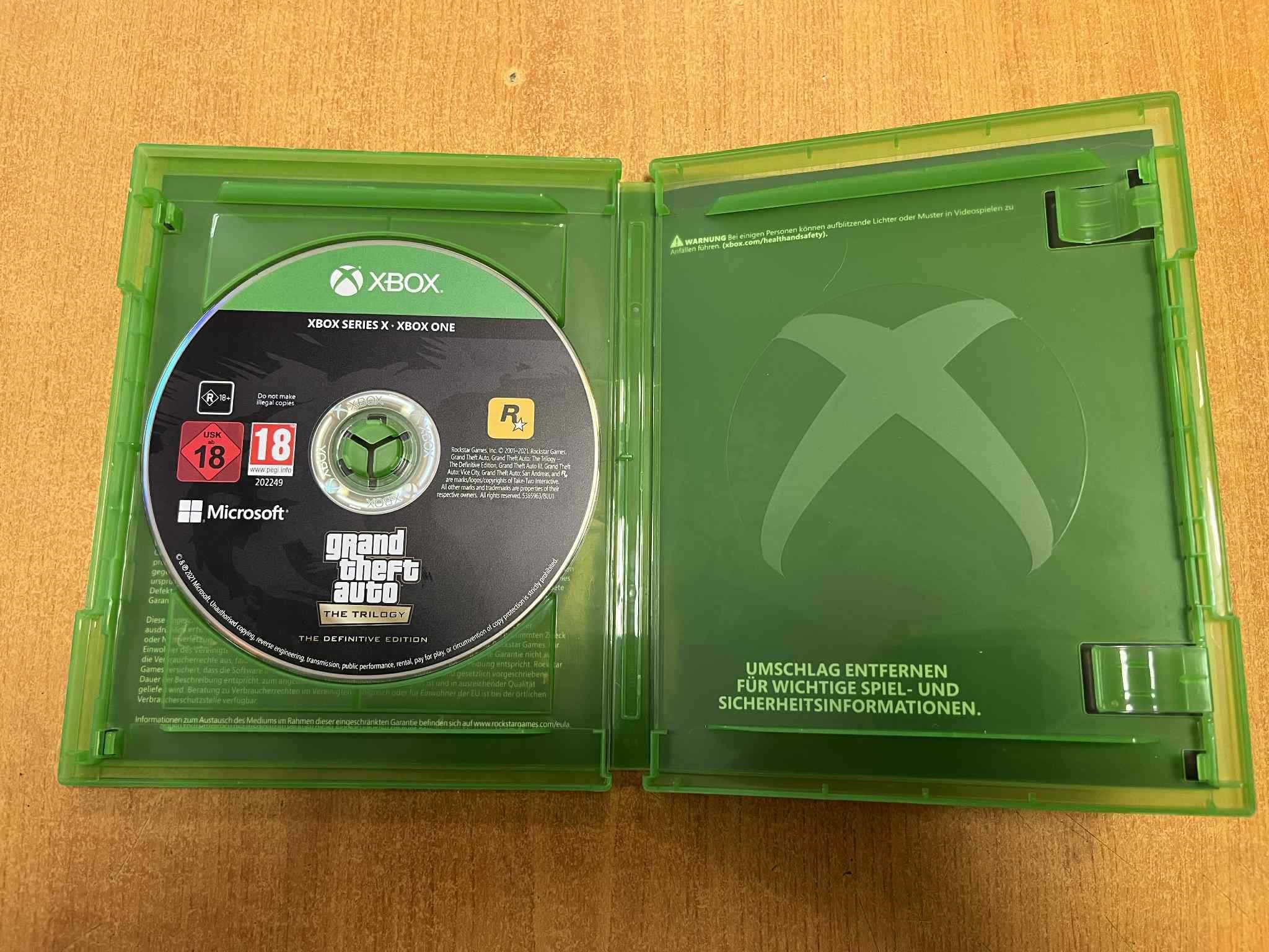 Grand Theft Auto: The Trilogy–The Definitive Edition–Xbox One/Series X