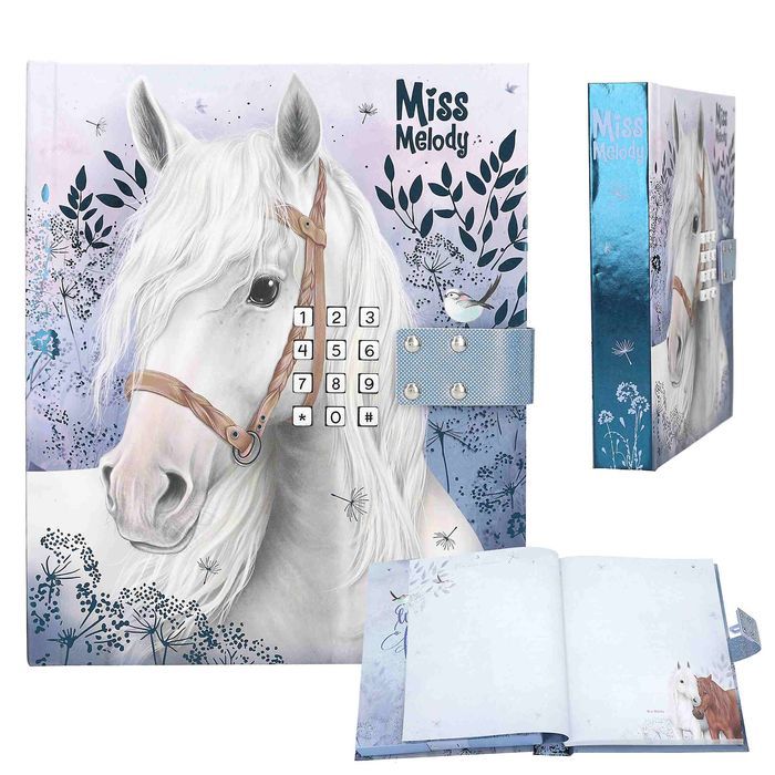 Pamiętnik grający na kod Miss Melody 13237A. Depesche. Nowy Produkt
