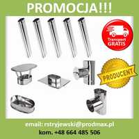 PROMOCJA!!! Wkład Kominowy Owalny 1,0-0,6 120x240 5m PRODUCENT