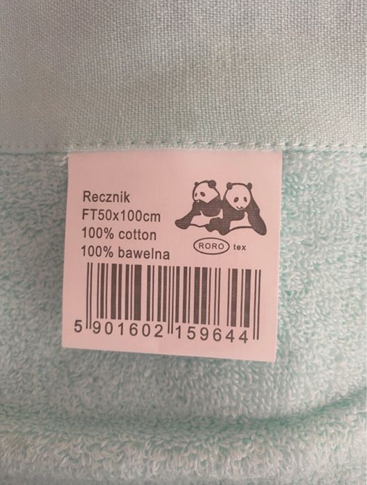 Zielone reczniki 2 szt