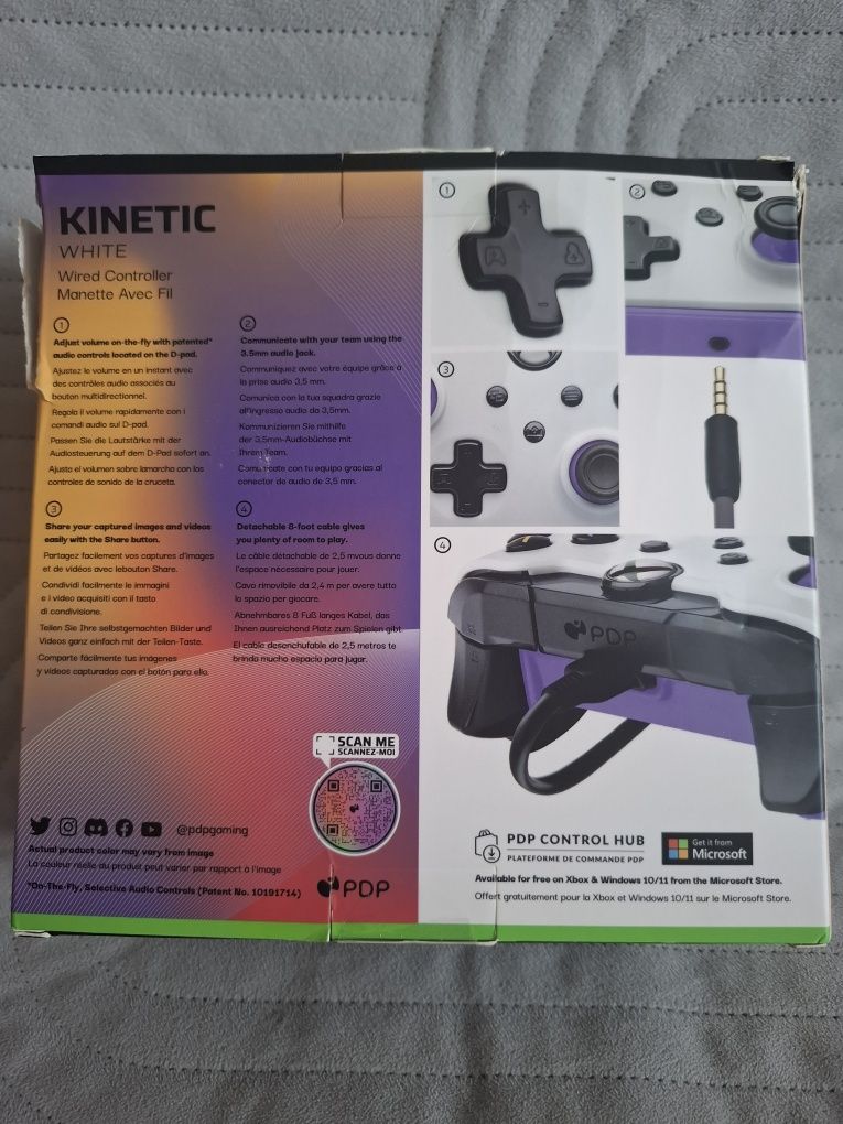 PDP Pad Kontroler XBOX Kinetic White