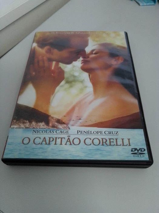 DVD O Capitão Corelli Filme Nicolas Cage Penélope Cruz Coreli J Madden