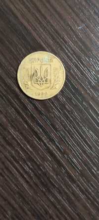 Монета    1992    года    50     копеек .
