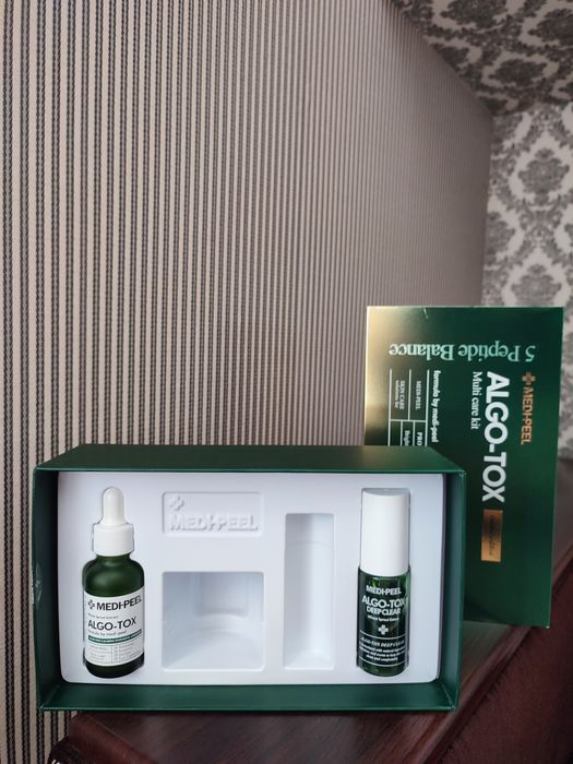 Medipeel Algo Tox новий набір сироватка та детокс- гель для вмивання