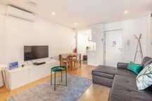 Férias - Excelente Apartamento T1 moderno em 1.ª linha de praia