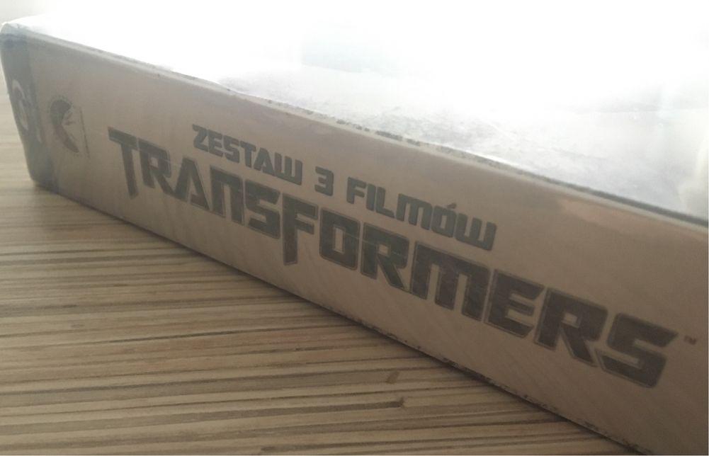 Transformers Trylogia Blu-ray PL Wydanie Polskie Folia