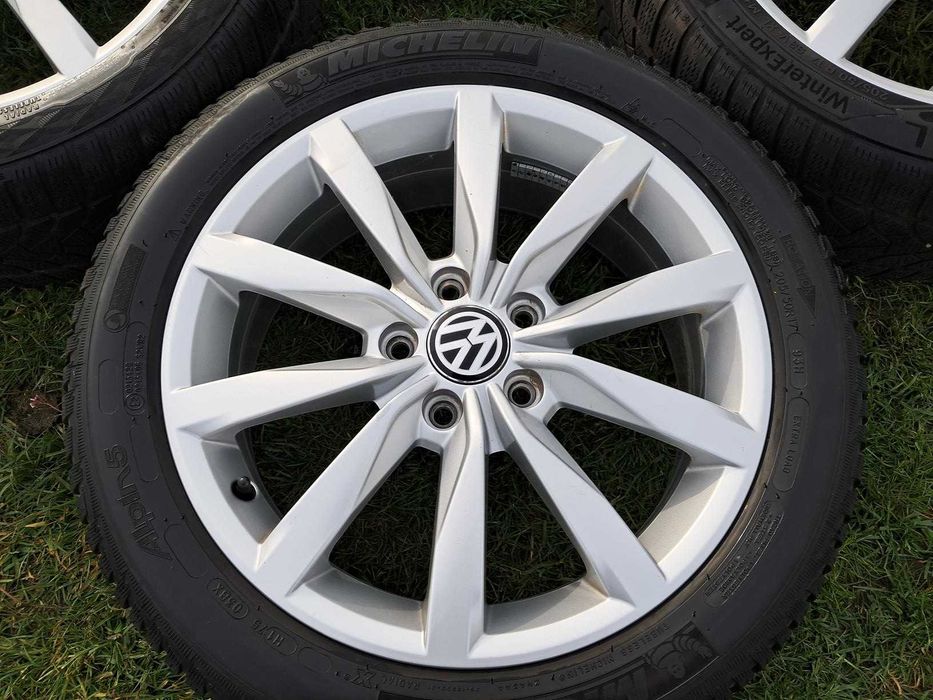 Felgi 17 VW GOLF 7 VII Koła zimowe 205 50 Caddy Volkswagen 5x112