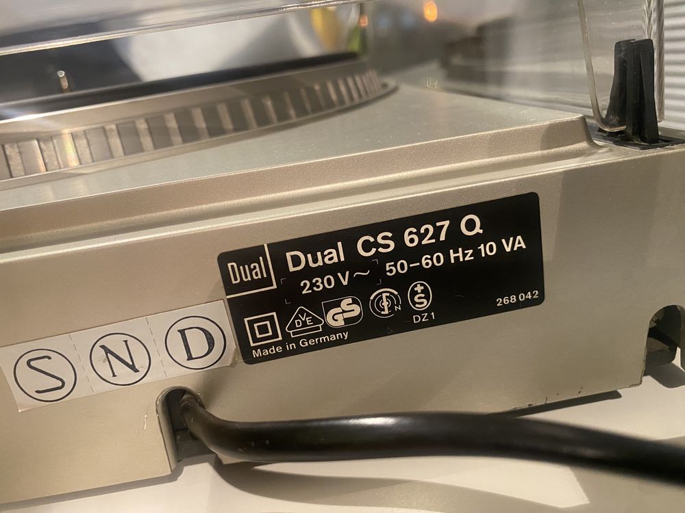Gramofon Dual CS 627