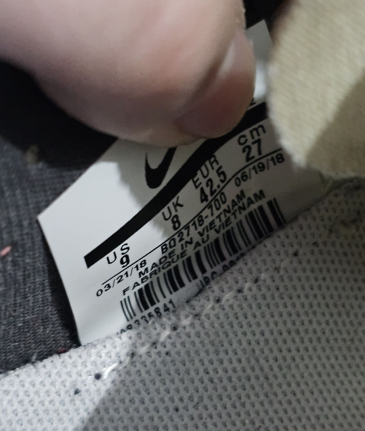 Sportowe buty męskie do biegania nike react element 87 undercover rozm