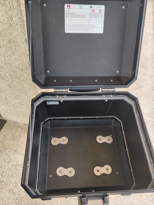 Top Case preto original BMW