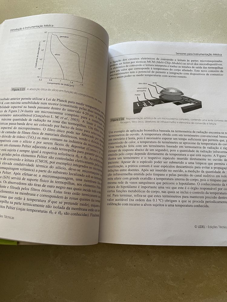 Livro “introdução a Instrumentação Médica “