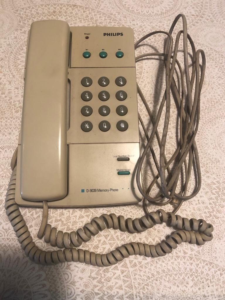 Telefone Philips antigo