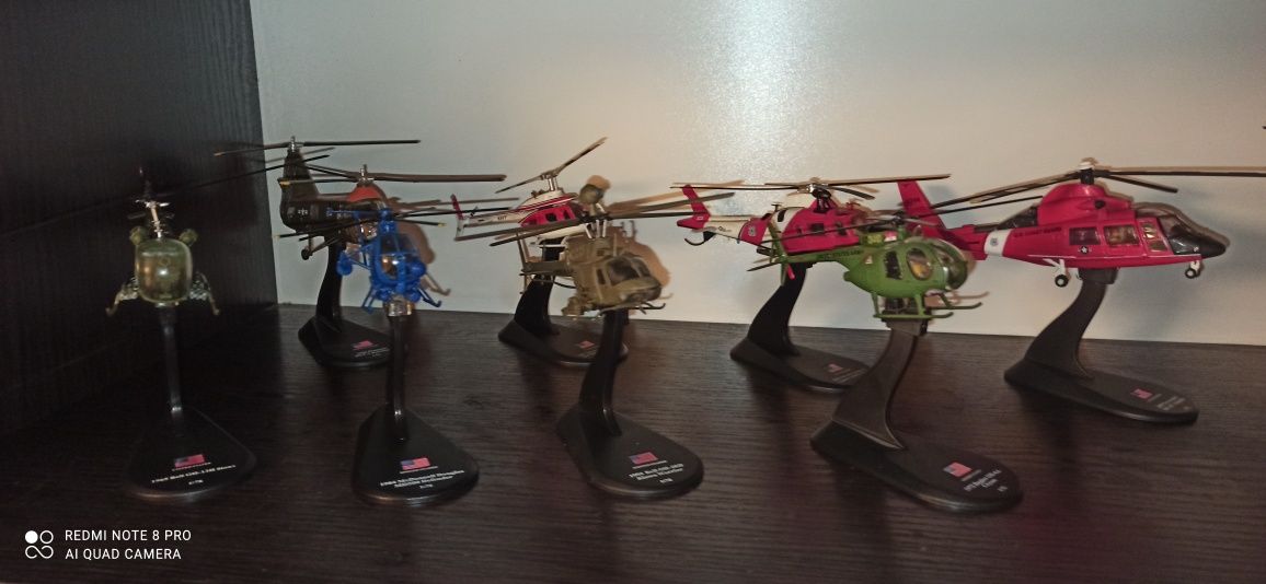 Kolekcja modeli Kultowe Śmigłowce oraz Helikoptery Świata