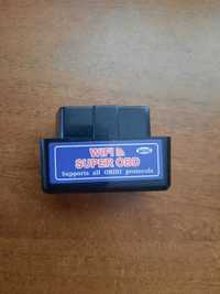 Сканер OBD II (ОБД 2) ELM 327 з Wi-Fi + подовжувач 60 см