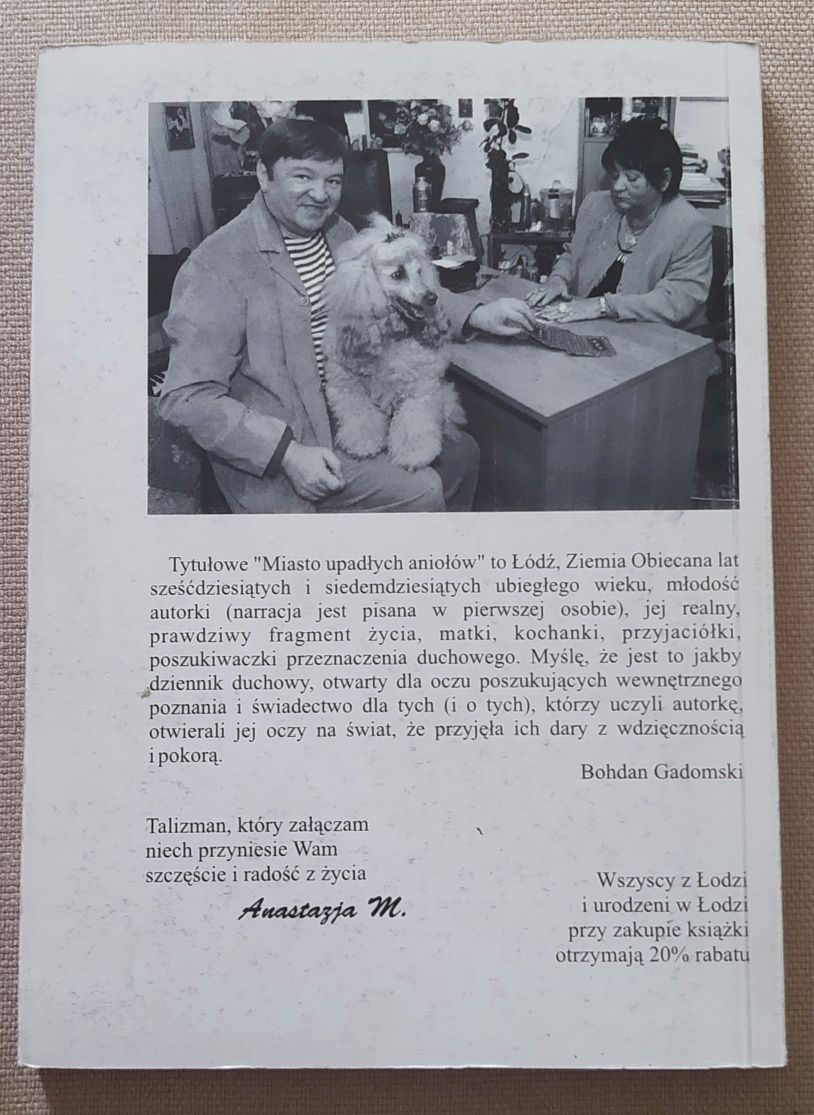 Książka "Miasto upadłych aniołów" Anastazja M.