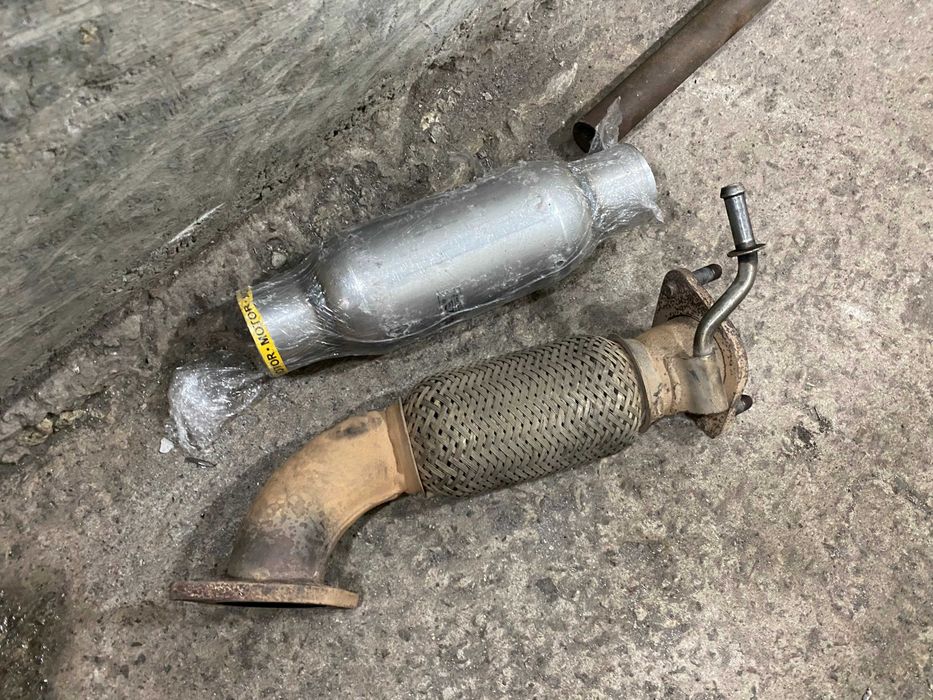 Видалення каталізатора + сажевого,Євро2, Удаление катализатора