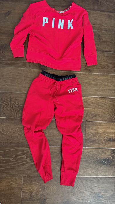Спортивный, флисовый костюм Victoria secret
