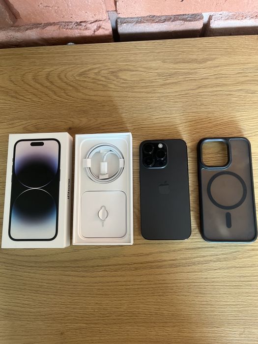 iPhone 14 Pro 256gb Space Black/Gwiezda Czerń | Stan Jak Nowy