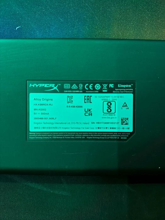 Klawiatura – HyperX Alloy Origins