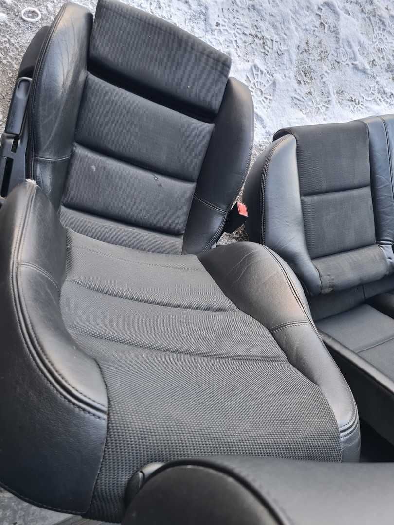 Fotele Kubełkowe Audi A4 B6 B7 S-line Kombi Podgrzewane Speed Pólskóra