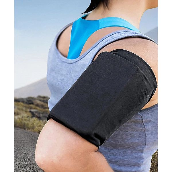 Armband do biegania opaska na ramię na telefon XL granatowa