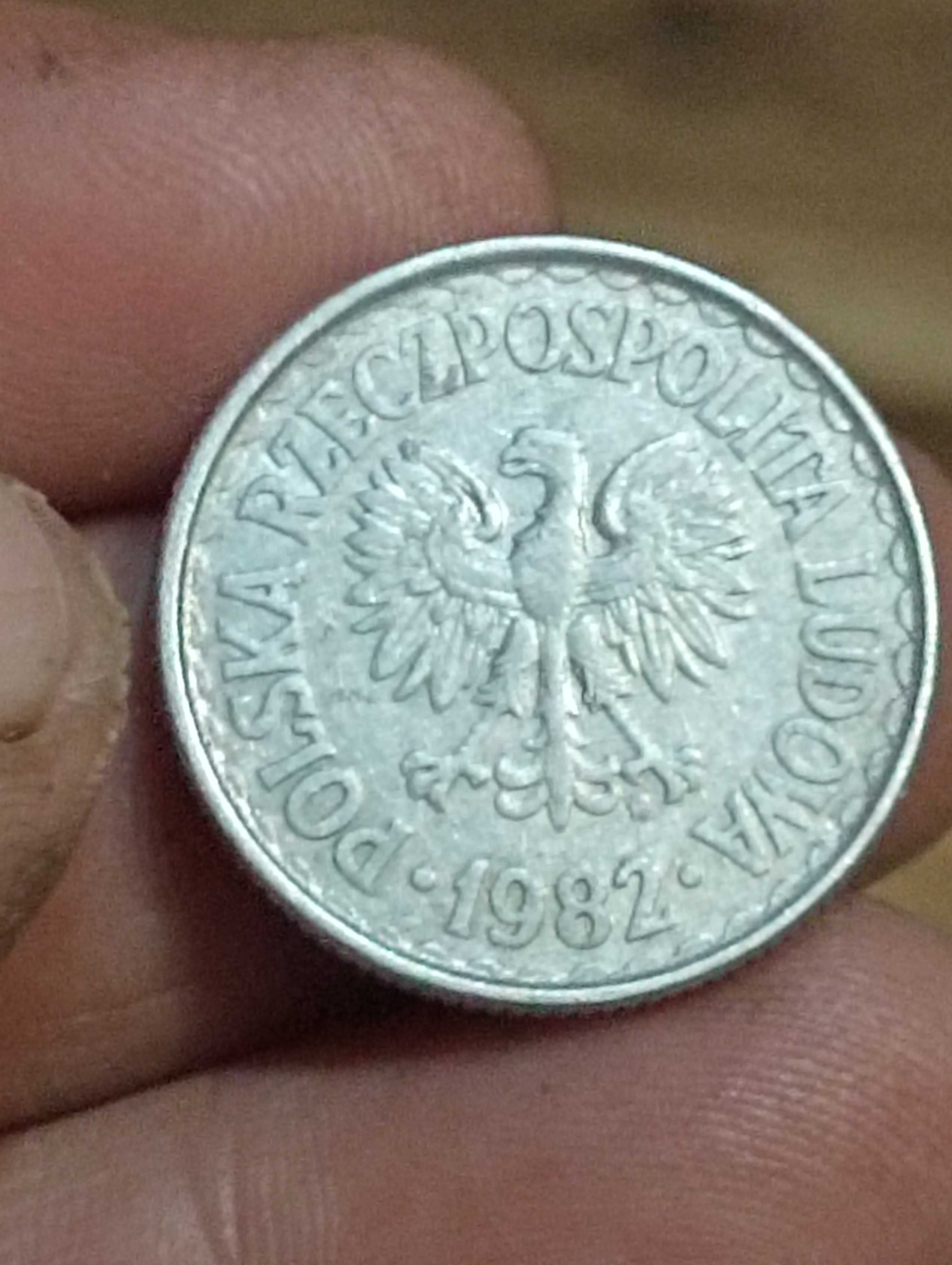 Sprzedam monete ff 1 zloty 1982 rok