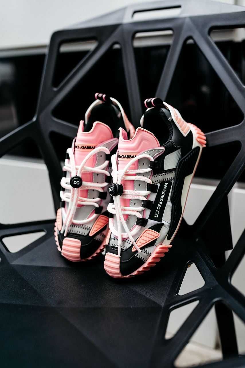 Sneakersy rózowe D&G - NS1 pink 36-38r