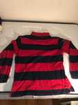 Polo vermelho e preto Quebramar