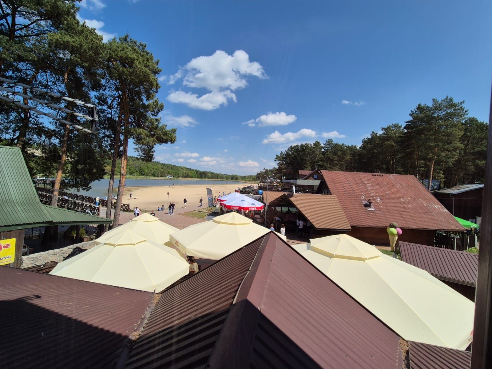 Apartament i Pokoje U Puszka, noclegi Krasnobród, Roztocze, zalew.