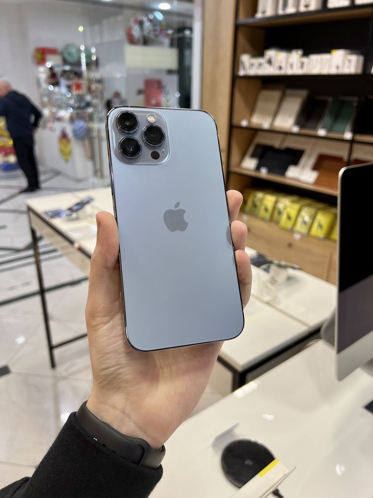 Айфон 13 Pro Max 128Gb Sierra Blue 96% АКБ (599$) Доставка/Рассрочка