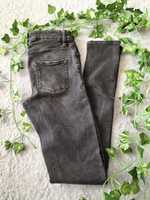 Spodnie jeansowe skinny z przetarciami ASOS XS