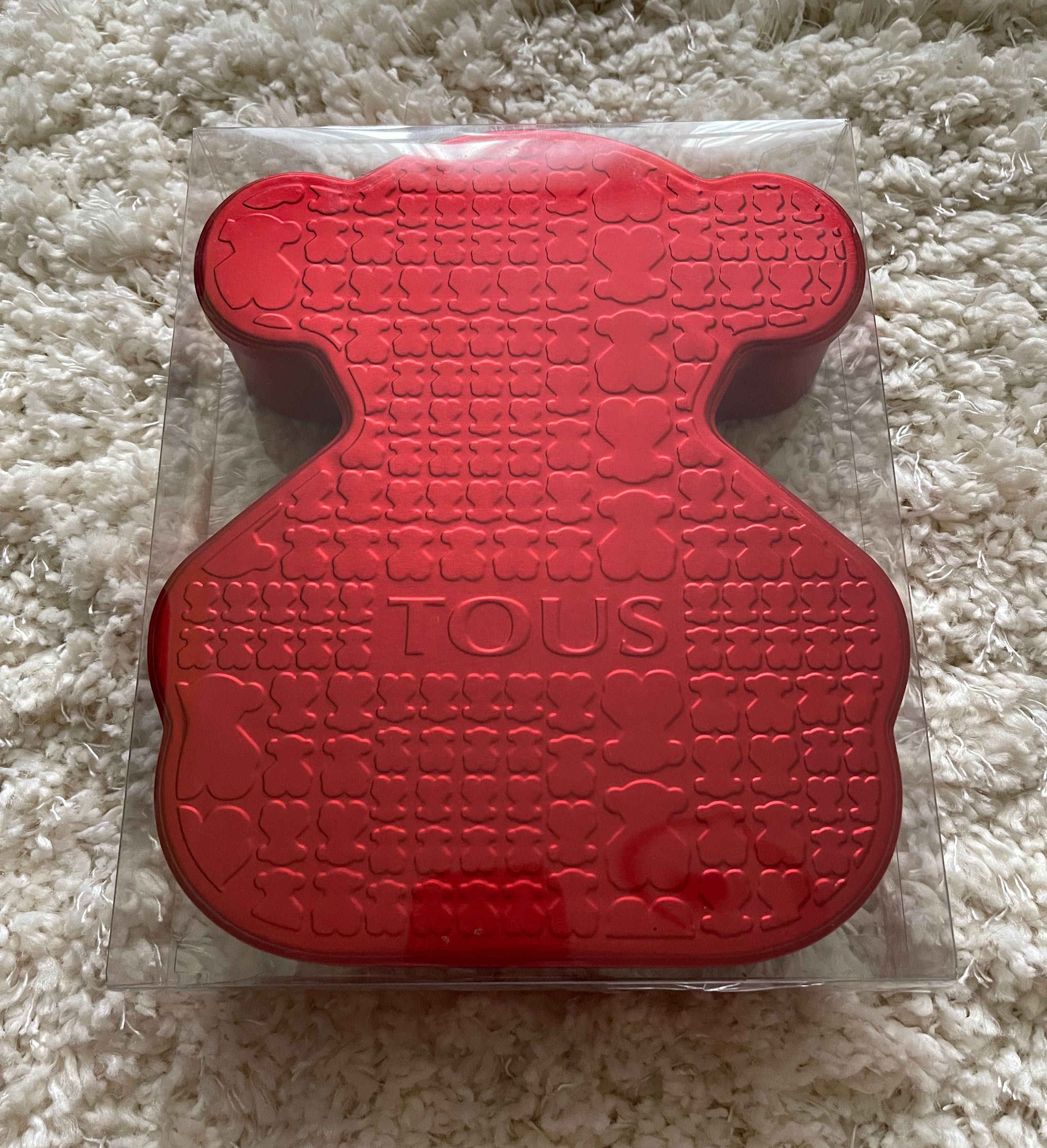 Tous Gold perfumy puszka miś logo