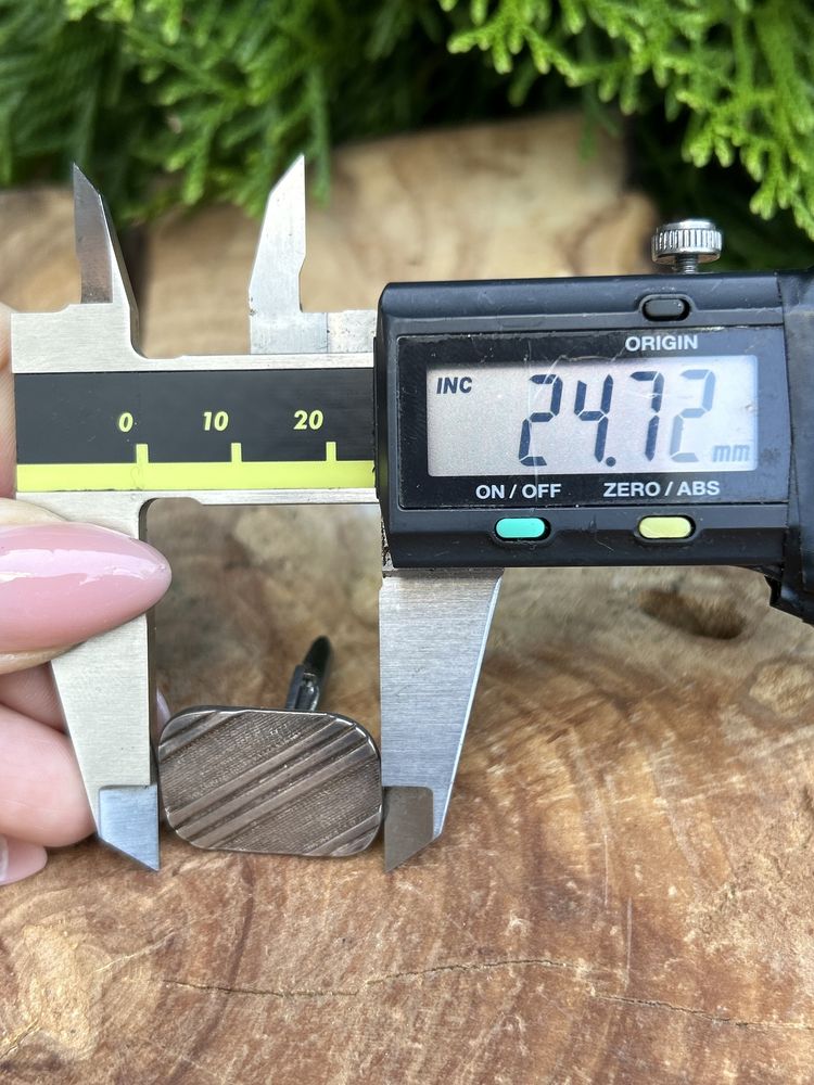 Stare piękne spinki do mankietów srebro 13.1g