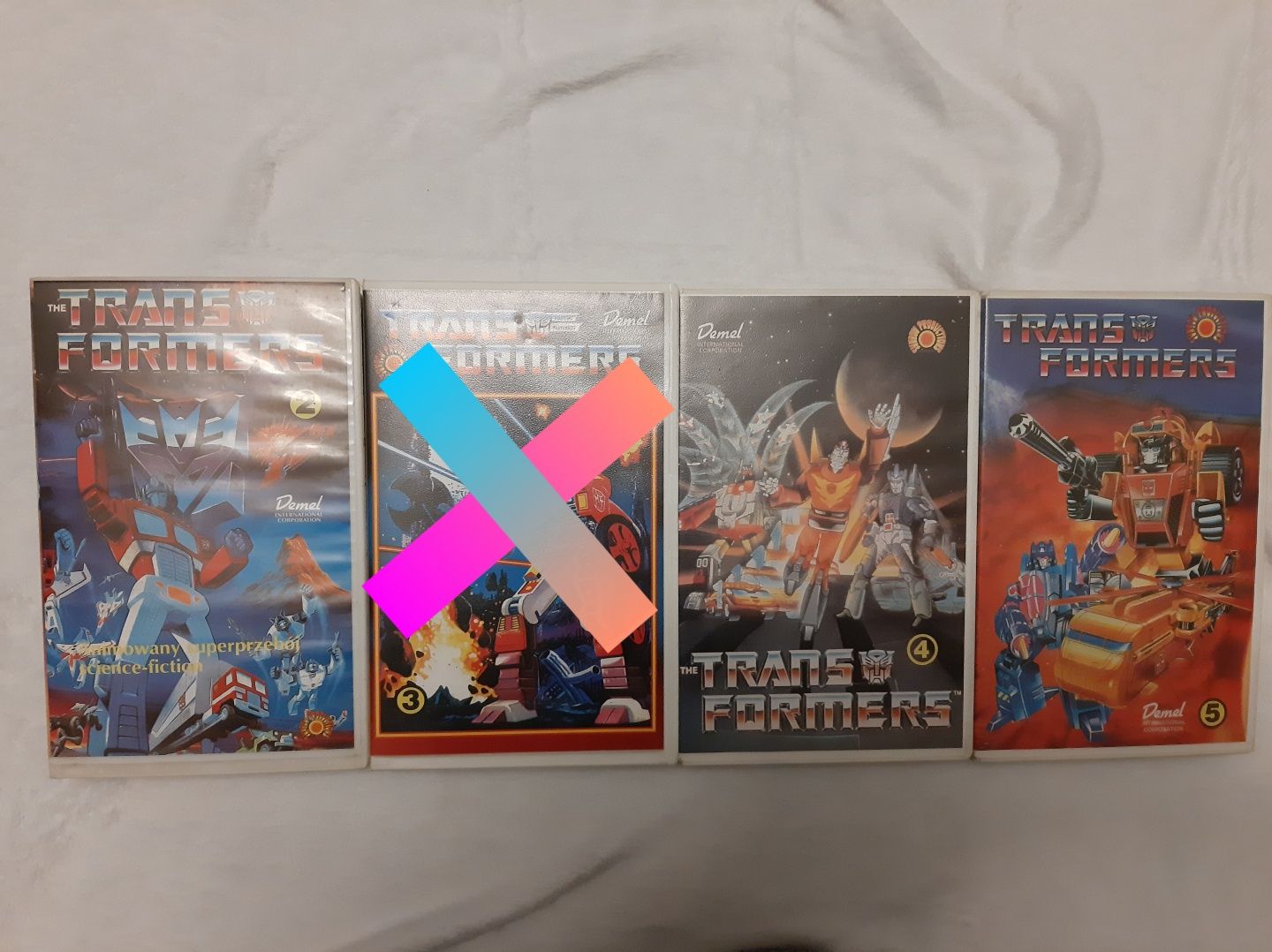 Transformers 2, 4 i 5 VHS