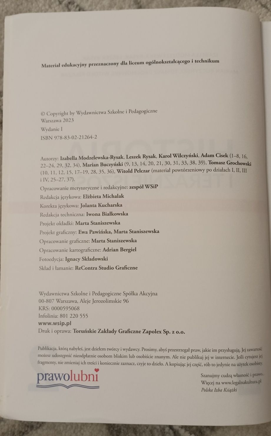 Podręcznik historia i teraźniejszość 2 zakres podstawowy