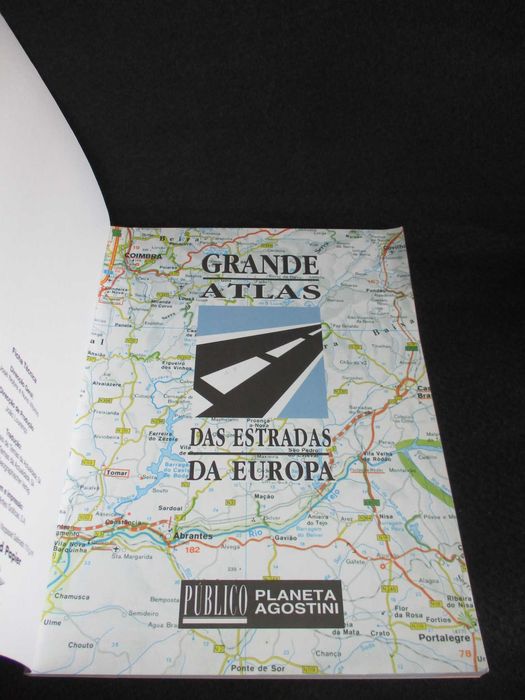 Livro Grande Atlas das Estradas da Europa