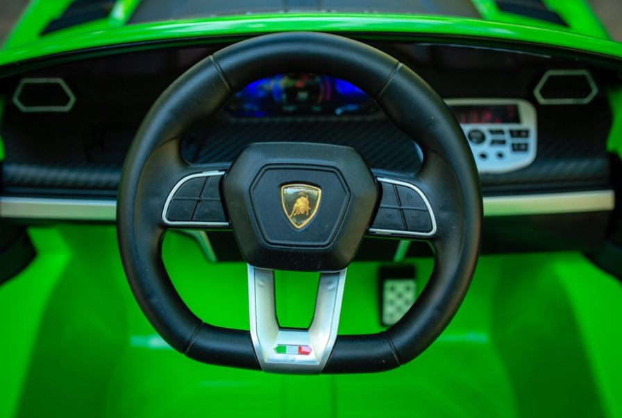LAMBORGHINI URUS na akumulator dla dzieci 4x4 skóra miękkie koła LEDy