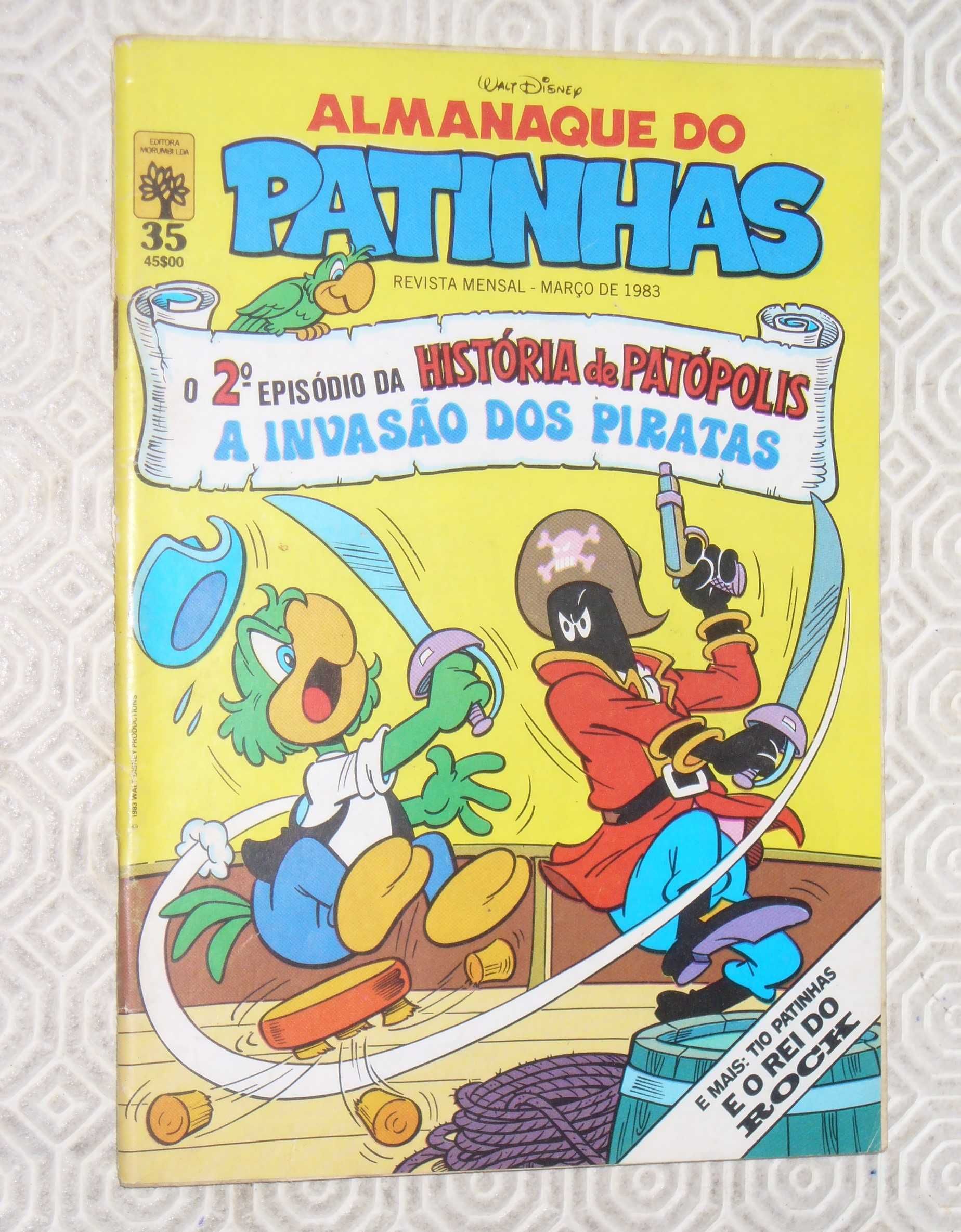 ALMANAQUE DO PATINHAS 35 -2º episódio da História de Patópolis