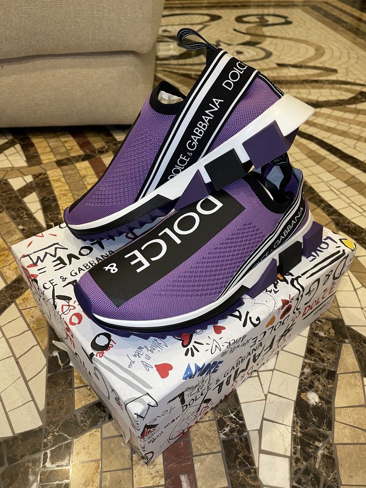 Продам фіолетові кросівки Dolce&Gabbana sorrento оригінал