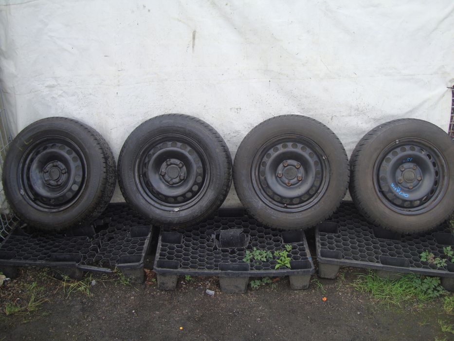 koła zimowe 5x112 et47 6x15 195/65r15 octavia golf touran passat