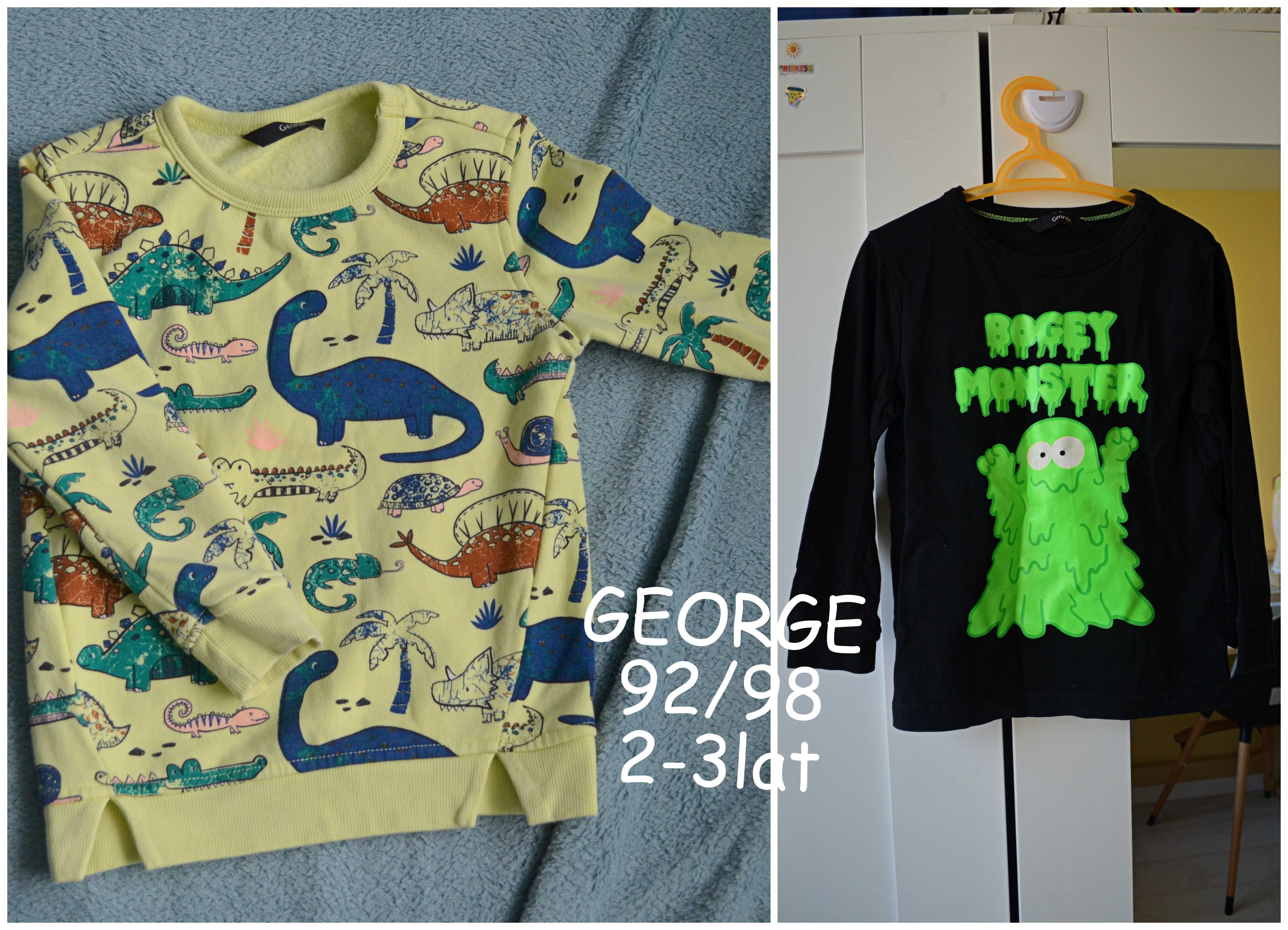 Bluza George 92/98 (2-3lat) + bluzka koszulka 92/98