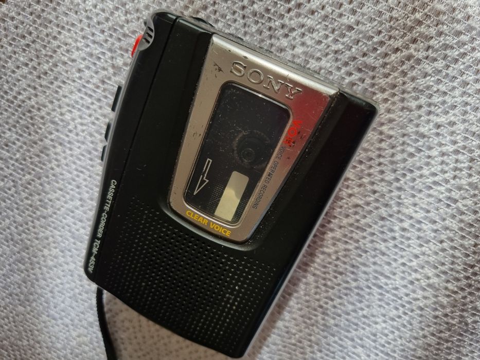 Magnetofon SONY gra nagrywa przewija STAN BD