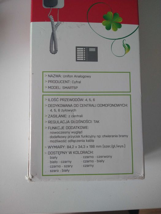 Unifon Cyfral SMART 5P czarny