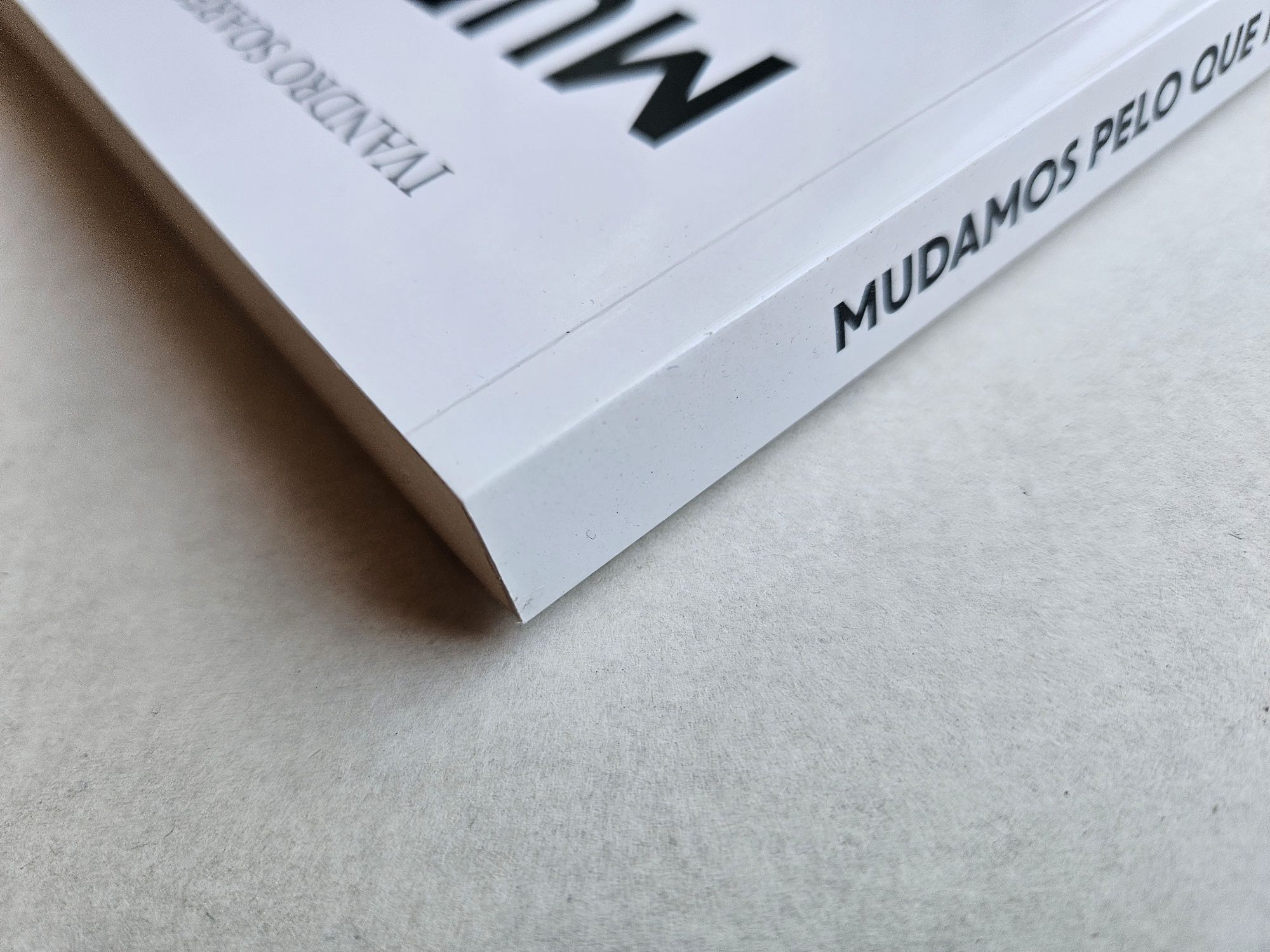 Livro Mudamos Pelo Que Fazemos Novo