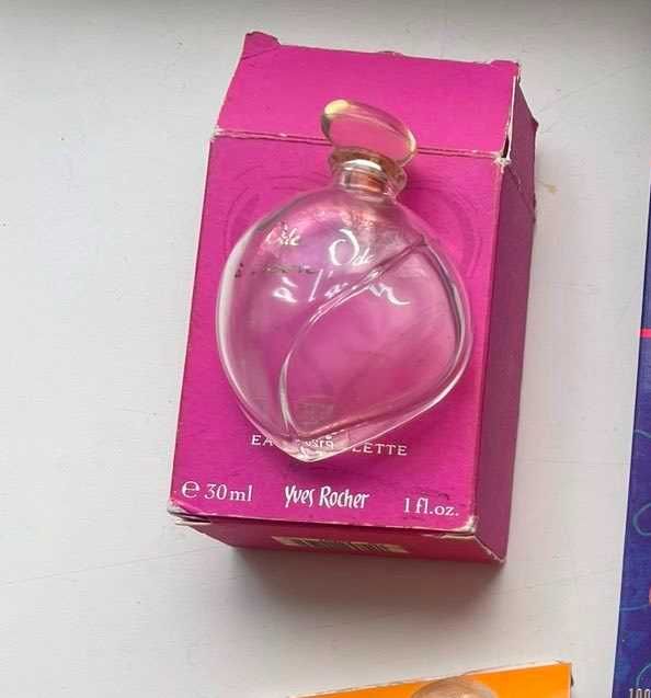 Флакон і коробка вінтаж 2000і Ів Роше Ode à l'amour Yves Rocher