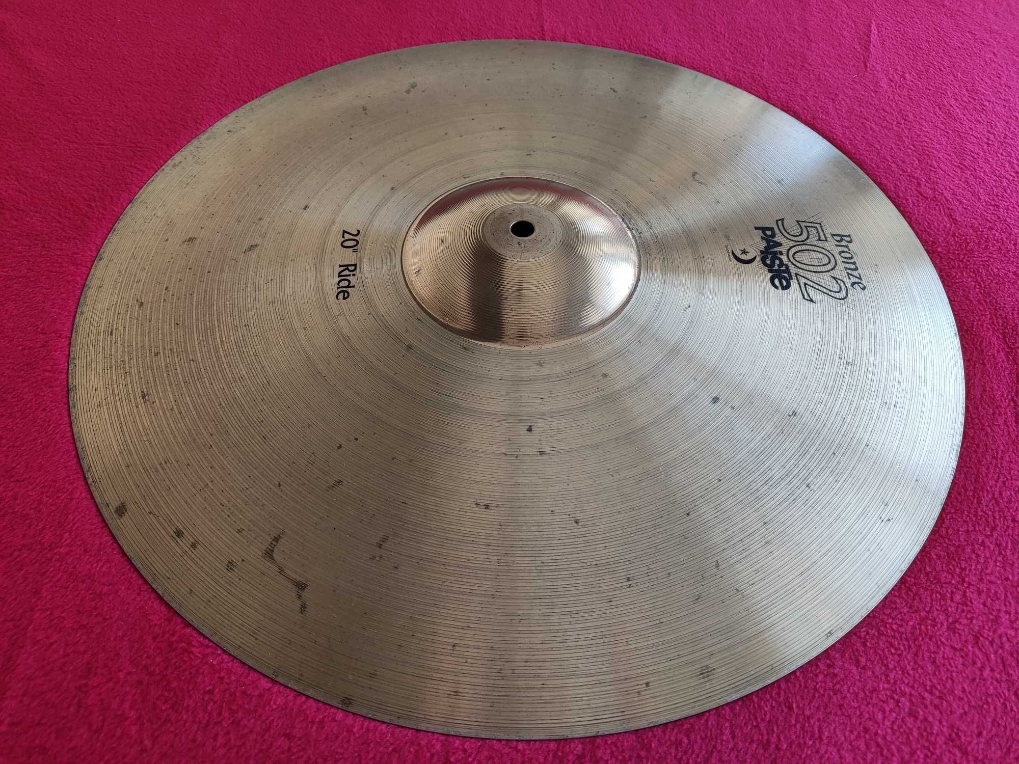 Prato Paiste Bronze 502 20" Ride