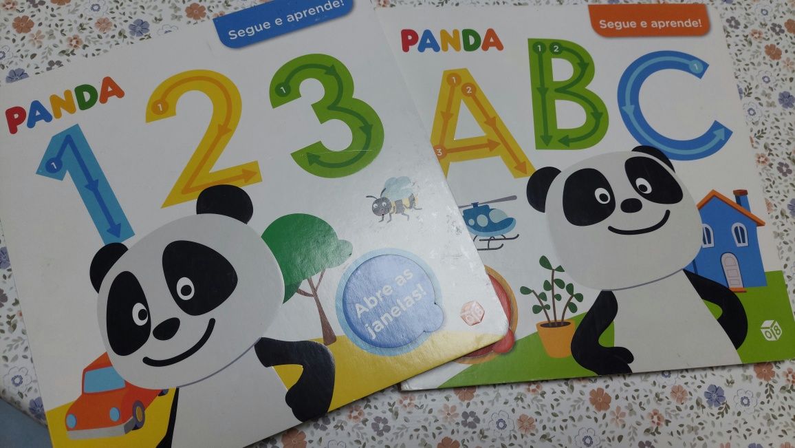Livros 'Segue e Aprende' Panda