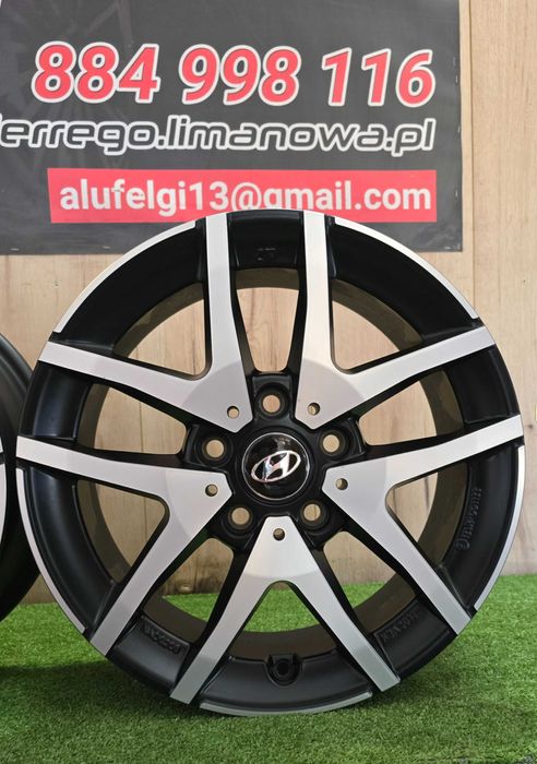 NOWE ALUFELGI HYUNDAI 16x5x114,3 - Elantra,i30,IONIQ,ix20,Kona,Tucson
