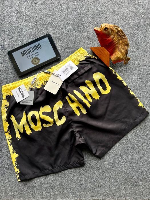 Hugo Boss шорты пляжные мужские черные для бассейна купательные