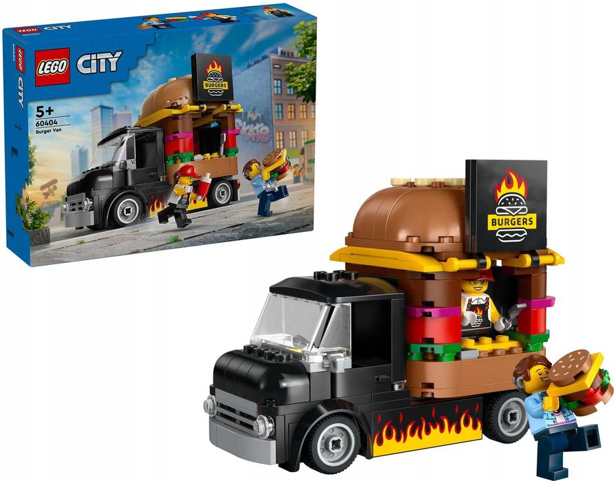 Klocki Lego City 60404 Ciężarówka z burgerami prezent